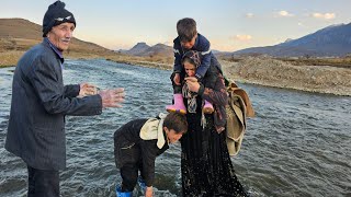 80-Year-Old Man Helps Homeless Woman Cross River