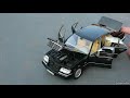 1 18 mercedes benz w140 s320 1997 black metallic norev unboxing