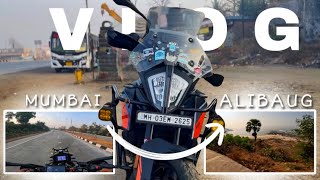 Mumbai To Alibaug Bike Ride on My KTM ADV 390 | VLOG 50 | Ep.01