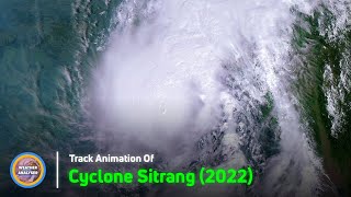 Track of Cyclone Sitrang (2022)