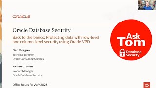 Back to Basics – Protecting data with row-level and column-level security using Oracle VPD