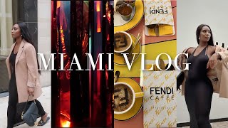 Miami Vlog | Fendi Cafe | Baccarat Brunch \u0026 Lots of Food \u0026 Friends