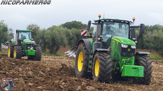 ARATURA IN COPPIA 2022 | 100% JOHN DEERE + LEMKEN | *NEW* JOHN DEERE 6250R + JOHN DEERE 8520