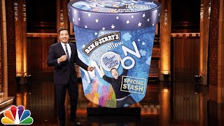 Jimmy Unveils the New Tonight Show Ben & Jerry's "Secret Stash" Flavor