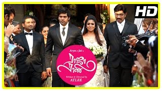Raja Rani Tamil Movie Scenes | Title Credits | Arya weds Nayanthara | Sathyaraj | Santhanam