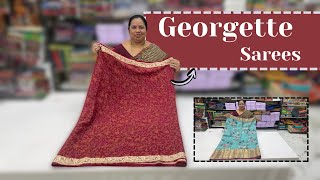 Banaras Dola Silk Sarees | Banaras Silk Kota Sares | Georgette Sarees | Wholesale Shop|GSR HANDLOOMS