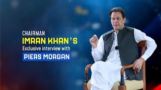 Lahore: Chairman PTI Imran Khan Exclusive Interview on TalkTV Piers Morgan Uncensored
