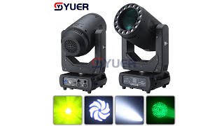 YUER™️ NEW Focusing 300W Beam Moving Head Light