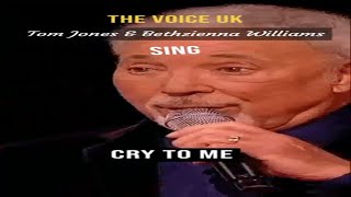 Tom Jones and Bethzienna Williams performed a duet of "Cry to Me" | Voice UK.