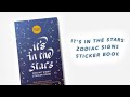 It's in the Stars - Zodiac Signs Sticker Book (Flip-Through)