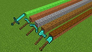 WHICH TOOL IS FASTER IN MINECRAFT