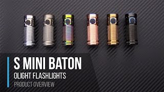 Olight Flashlights S Mini Baton 550 Lumen CR123A LED Pocket Light Overview