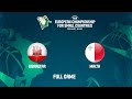 Gibraltar v Malta | Full Game - FIBA European Championship for Small Countries 2021