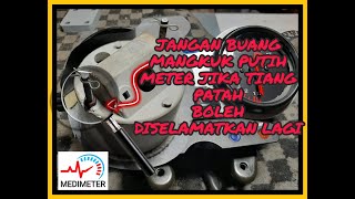 Jangan buang mangkuk putih meter yg patah atau pecah.Masih boleh diselamatkan #meterrxz#atanretro