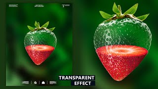 Make Transparent Effect in Photoshop Tutorial for beginners