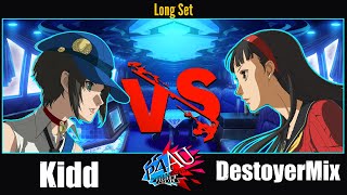 [P4AU2.5] Kidd (Marie) VS. DestroyerMix (Yukiko) Long Set