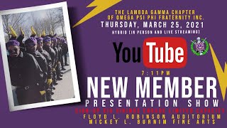 New Member Presentation: Omega Psi Phi Fraternity, Inc.