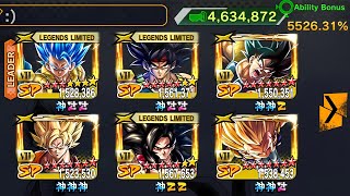 6x Zenkai Buffed LF Gogeta Blue Mudadana Everyone