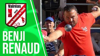 Benji RENAUD, le retour des tirs tendus au Supranational à pétanque de Valréas 2024