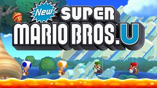 New Super Mario Bros. Wii but the floor is Lava - Full Game Walkthrough (4K)
