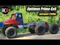 rc truck 6x6 optimus prime motor brushless outrunner A2212 2200kv ‼️ esc brushless 35a