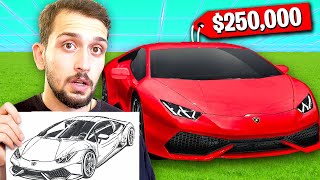 اي شي ترسمه في الحقيقة اشتريه لك مع ديكراي ! 💵😱 25,000$