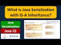 What is Java Serialization with IS-A Inheritance? | Java IO | Java Tutorial