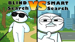 Informed vs Uninformed Search Explained in 5 Minutes (AI) | SARs Officialis