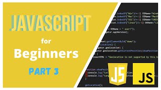 JavaScript introduction for beginners part 3 | data types & variables