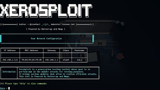 Kali Linux Tutorial Xerosploit