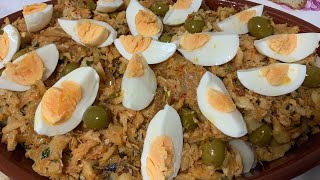 Desfeito de Bacalhau com Inhame …receita prática simples e deliciosa