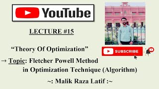 Fletcher Powell Method in Optimization Technique (Algorithm)