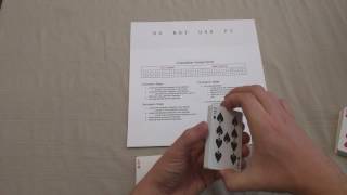 Playing card ciphers - Chaocipher