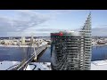 Swedbank Central Building: Riga, Latvia (4K/UltraHD) - Skyscraper Video Series