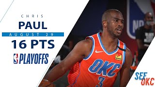 Chris Paul's Full Game 5 Highlights: 16 PTS vs Rockets | 2020 NBA Playoffs - 8.29.20