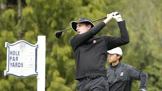 Recapping the first two rounds of the 2022 Pac-12 Men's Golf Championships | Highlights