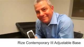 Rize Contemporary III Adjustable Bed Features