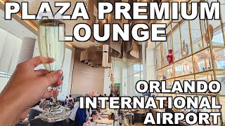 Checking Out the PLAZA PREMIUM LOUNGE at the Orlando International Airport