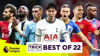 Most SPECTACULAR skills of 2022 | Premier League | Salah, Son, Antony, Zaha & more!