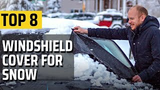 Top 8 Best Windshield Covers for Snow [ Reviews \u0026 Buying Guide]