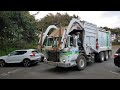 recology western oregon autocar xpeditor heil front loader garbage truck