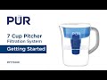 PUR Pitcher Filtration System PPT700W - Getting Started