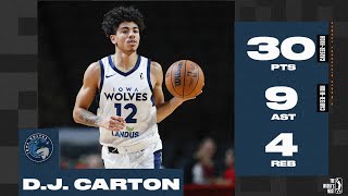 D.J. Carton Drops a Career-High 30 PTS On 12/12 FG In Win Against Charge!