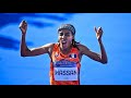 Netherlands Sifan Hassan wins the Women Olympics Marathon 2024 in Paris.