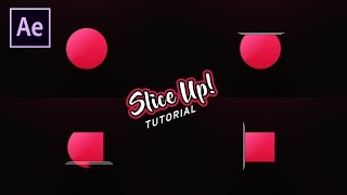 Create Slice up Logo Reveal in After Effects - Complete After Effects Tutorial