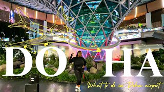 Doha Diaries: Navigating Qatar’s Stunning Airport | 2024 Travel Vlog”