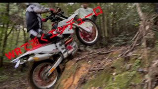 WR250Rで逝くエンデューロ 初心者ライダー ハードエンデューロ セロー250 KLX250