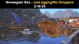 Russian Fishing 4, Norwegian Sea - Just jigging/No Droppers  2-16-25