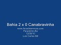 bahia 2 x 0 canabravinha