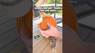 Pumpkin carving life hack 🎃🤯